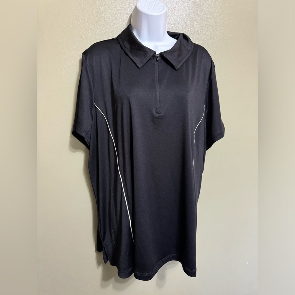 Livi Active Black‎ Polo, Size 22/24